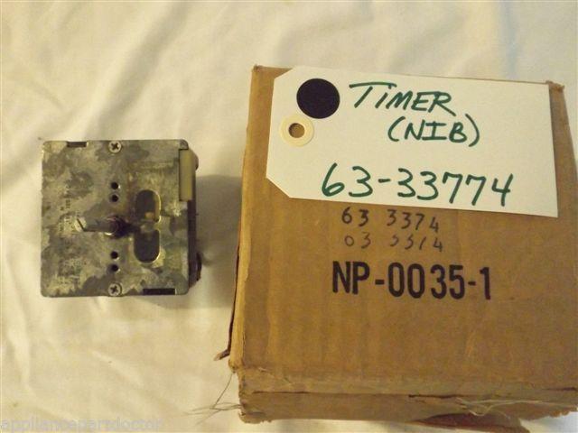 Maytag Whirlpool Washer 63-33774 Timer NEW IN BOX Maytag Whirlpool Washer 63-33774 Timer NEW IN BOX